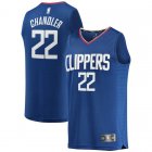 Camiseta Wilson Chandler 22 Los Angeles Clippers Icon Edition Azul Hombre
